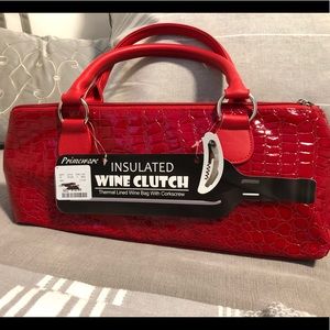 Insulated Wine 🍷 Clutch w/corkscrew